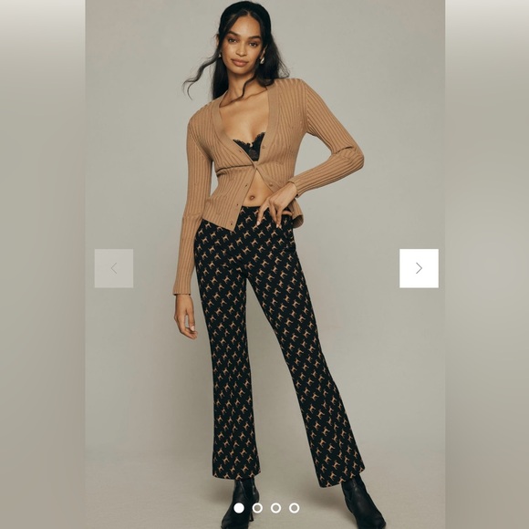 ISO! The Margot Kick-Flare Cropped Pants by Maeve - Picture 1 of 4